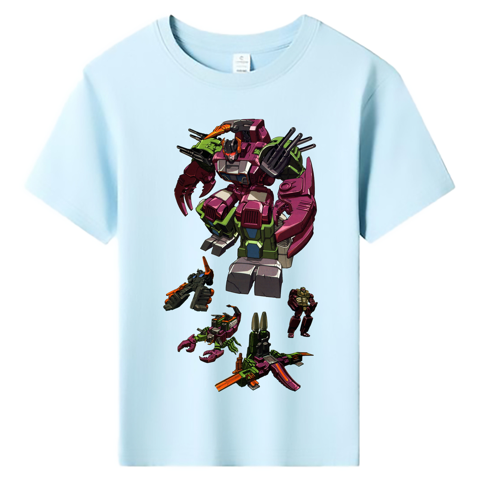 （画像用）  綿100％キッズTシャツ（フロントプリント）